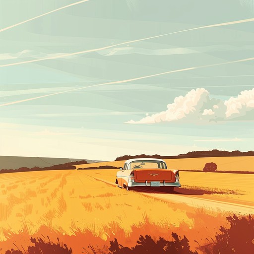 Slide into a vibrant summer road trip with this energizing country track. Sunlight pierces through the horizon as acoustic guitar melodies intermingle with upbeat percussion, embodying the freedom and excitement of a road adventure. This tune brings together elements of traditional country with a contemporary twist, ideal for a carefree, spirited drive through sun drenched landscapes.