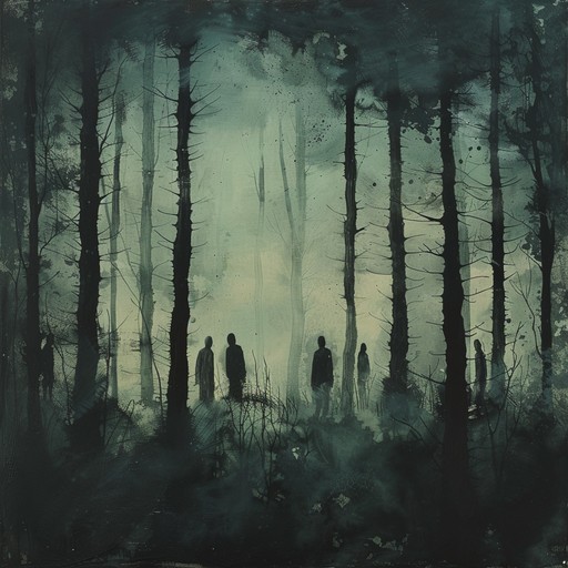 A journey through a dense forest where ancient spirits roam. This piece combines eerie, otherworldly sounds with ethnic instruments, creating a chilling yet captivating atmosphere. The distant calls of nature and ghostly whispers blend seamlessly with traditional rhythms, evoking a sense of hidden mysteries.