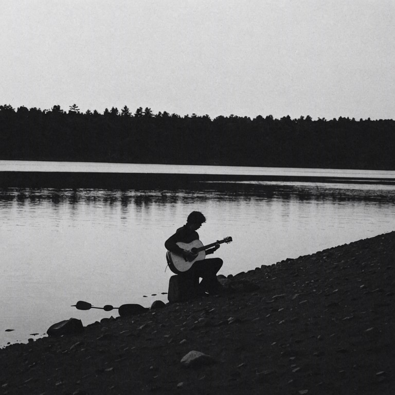 A serene depiction of nature's calm as twilight blankets the delta, the guitar's melody narrates a story of peace and introspection. Each note a brushstroke, painting an auditory landscape that invites deep contemplation.