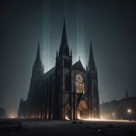 eerie echoes through ancient, haunted cathedrals