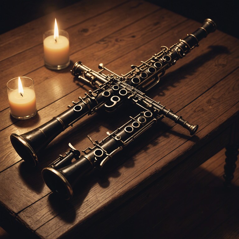 Delve into the soul of eastern europe as each note played on the clarinet carries the weight of history and enigma, leading on a journey through time where every echo tells a story.