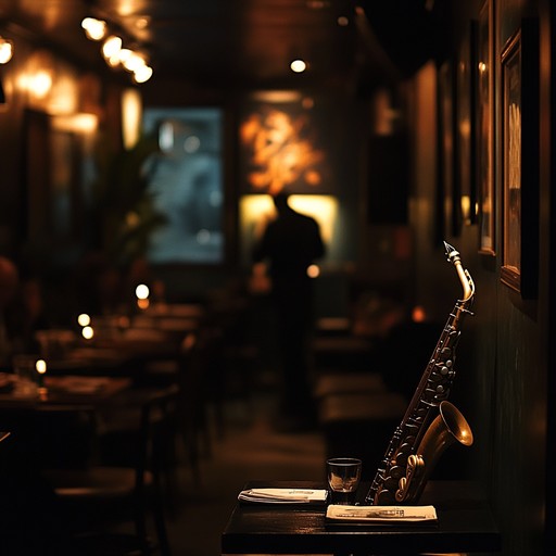 A sensual blend of smooth jazz melodies and rhythmic house beats, creating a cozy late night ambiance that's perfect for intimate moments. Soft saxophone solos weave through the track, adding warmth and depth, as delicate percussions and subtle synths enhance the romantic atmosphere.