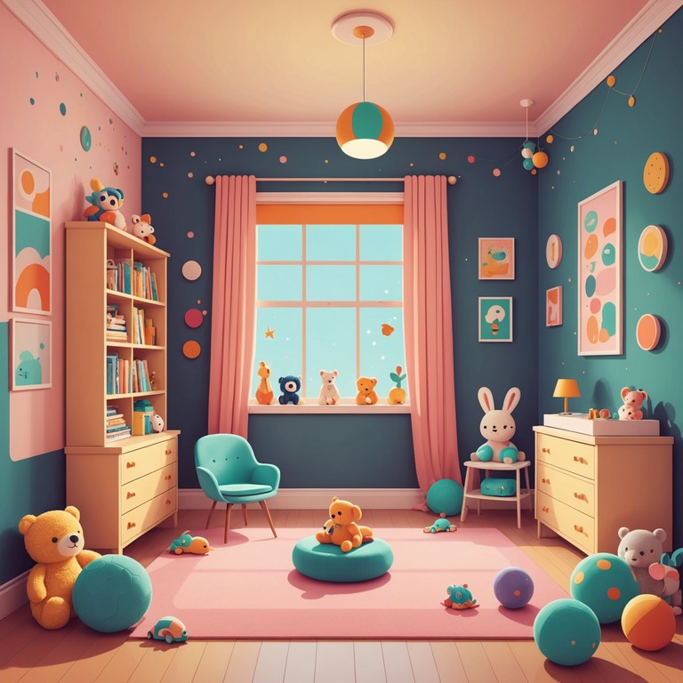 Reimagining classic lullabies with a vibrant, contemporary flair, this track uses a music box to create an environment of playfulness and peace, making it a perfect backdrop for bedtime or quiet play.