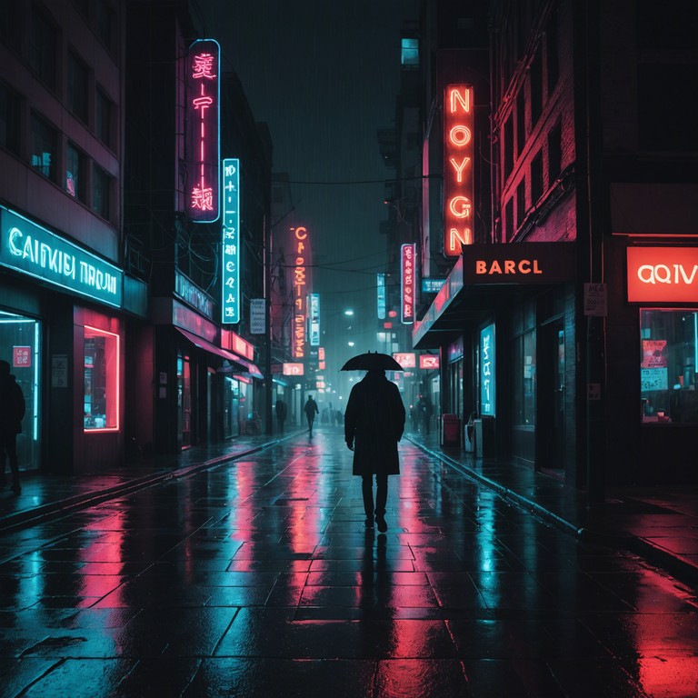 This track captures the essence of a vibrant city at night, blending urban background noises with deep emotional layers of music to reflect the solitude that often accompanies city life. Ambient soundscapes, interlaced with symbolic instrumental cues, depict the dual experience of loneliness and belonging in an urban environment.