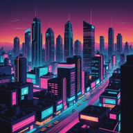 energetic track with futuristic groovy beats