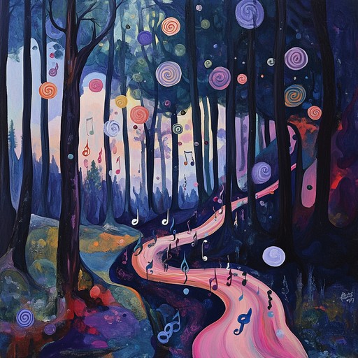 An enchanting instrumental piece that combines the cheerful melodies of german schlager music with trippy, psychedelic soundscapes. The track takes listeners on a surreal journey through mystic forests, blending traditional folk instruments with modern electronic effects to create a unique and captivating auditory experience.