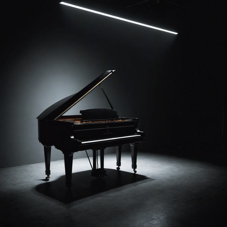 A composition that captures the essence of a quiet yet undeniable victory, where the subtlety of a single piano narrates a story of overcoming and triumph. The track employs a minimalist approach, allowing each note to resonate and carry significant emotional weight, expressing the paradox of understated grandeur in its delivery.