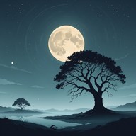 mysterious piano notes echo in the deep darkness