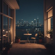 soft samba rhythm, relaxing evening music