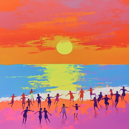 A jubilant mambo instrumental capturing the essence of a vibrant summer celebration. The vivacious brass section dominates, producing irresistibly danceable tunes that evoke images of sandy beaches and festive nights. Perfect for bringing smiles and an instant urge to dance.