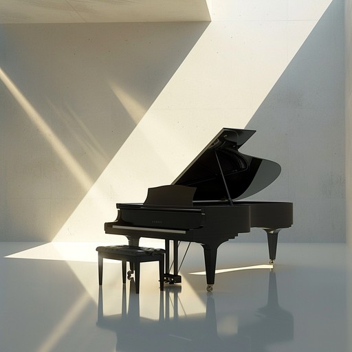 A charming and delicate piano performance captivates with its emotive blend of minimalistic harmonies and thematic developments, creating an uplifting and inspiring ambiance that resonates with hopes for a brighter future.