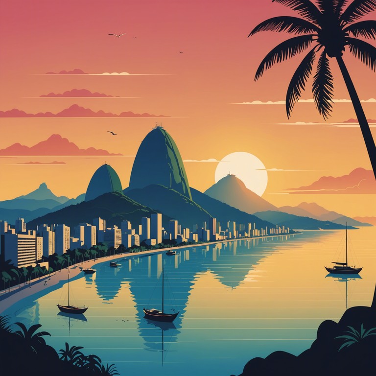 Imagine a seamless flow of acoustic melodies that dance like the waves on a calm evening in rio, where each chord strums the story of a picturesque sunset, merging classical soul with brazilian beats for a timeless musical journey.