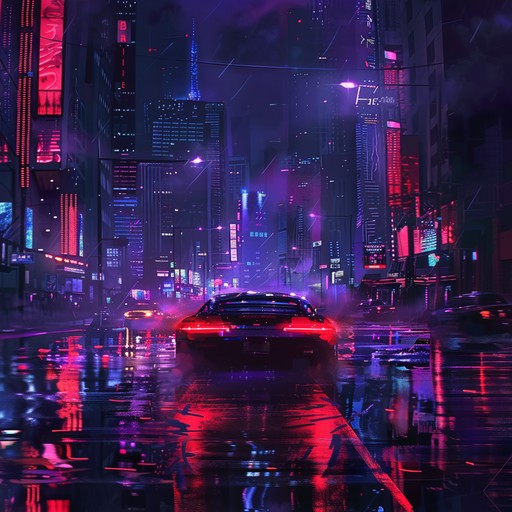 Explore the late night cityscape with rhythmic urban beats and metallic soundscapes. This instrumental song combines pounding garage rhythms with atmospheric effects, evoking the energy and mystery of a nocturnal drive through the concrete jungle. Seamless transitions and dynamic shifts maintain interest and momentum throughout.