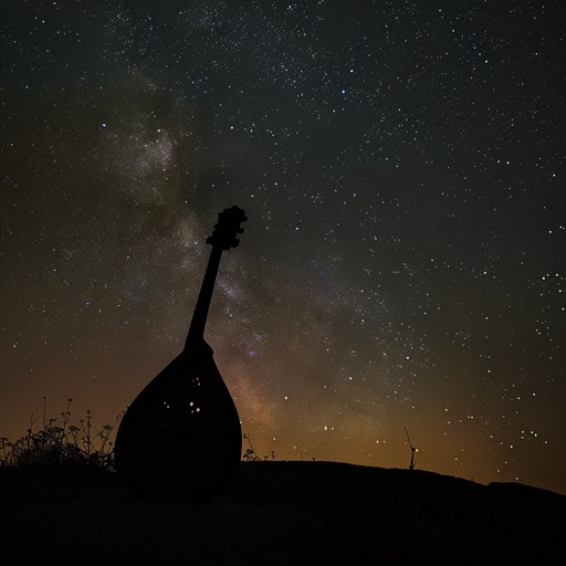 An instrumental track that combines the haunting timbre of a dulcimer with the ethereal qualities of dark folk music. This piece evokes a sense of solitude and introspection, yet carries a subtle undercurrent of hope and resilience. Set against the backdrop of a clear, starlit night, it serves as a musical reflection on finding light in the darkness.