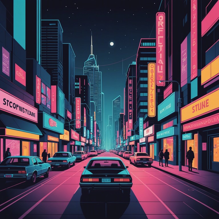 This track embodies the essence of a vibrant city at night, with pulsating basslines and hypnotic rhythms that capture the exhilarating feeling of driving through illuminated streets. The perfect blend of high energy and rhythmic precision creates a soundscape that feels both futuristic and deeply connected to the present moment.