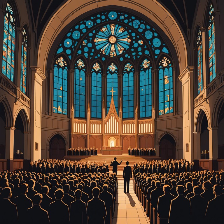 This instrumental track features a powerful gospel choir performance that ascends into a celestial soundscape, evoking a sense of deep spiritual awakening and divine presence. The music progresses from soft, heartfelt prayers to triumphant, awe inspiring crescendos, symbolizing the journey of faith from doubt to conviction.