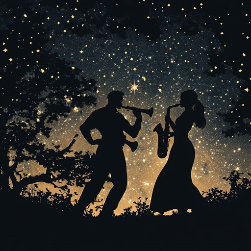 A charming instrumental that brings back the enchantment of the swing era, with melodies that evoke romantic evenings and dancing under a starry sky.