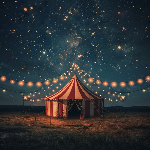 Step into a magical wonderland where nostalgic carousel melodies gracefully intertwine with laid back downtempo rhythms. This whimsical instrumental piece exudes an enchanting charm, inviting listeners to revel in its comforting, dreamy soundscape.