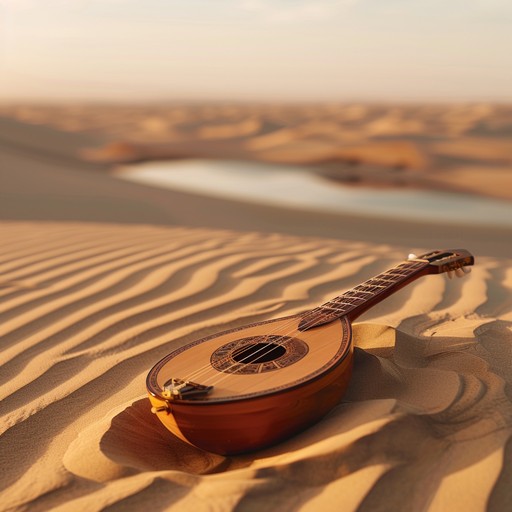 Dive into an instrumental journey that takes you through enchanted desert sands. Using an oud, the track blends middle eastern scales and harmonic undertones, painting a mesmerizing soundscape suitable for fantasies or meditative moments.