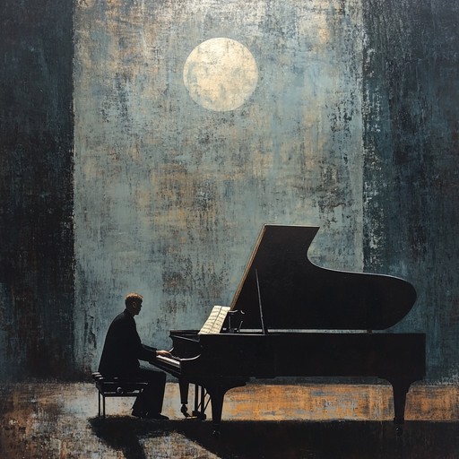 A gentle waltz unfolds under the moonlit sky, with a piano guiding a reflective journey through quiet night thoughts. Each note softly echoes introspection, making the listener delve deep into serene memories and contemplations.