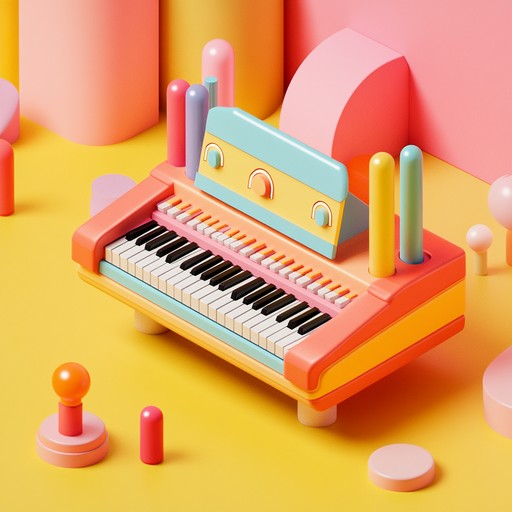 A nostalgic journey through whimsical electronic sounds, reflecting childhood games