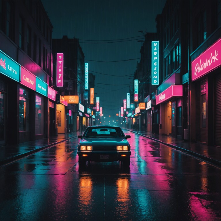 Imagine cruising through a city bathed in neon light, where the synth soundscape elevates the nocturnal adventure into something almost magical, sparking a multitude of emotions as the city sleeps.