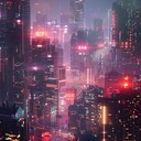 pulse pounding rhythms, elevating synths through bright cyberpunk realms.