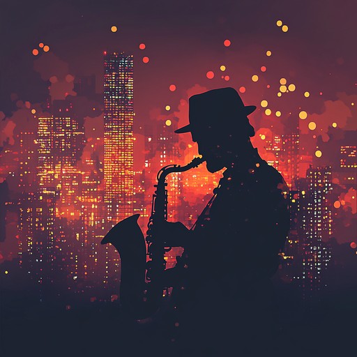 A dynamic blend of smooth jazz melodies and energetic hip hop rhythms, creating an uplifting instrumental piece that exudes confidence and urban sophistication.