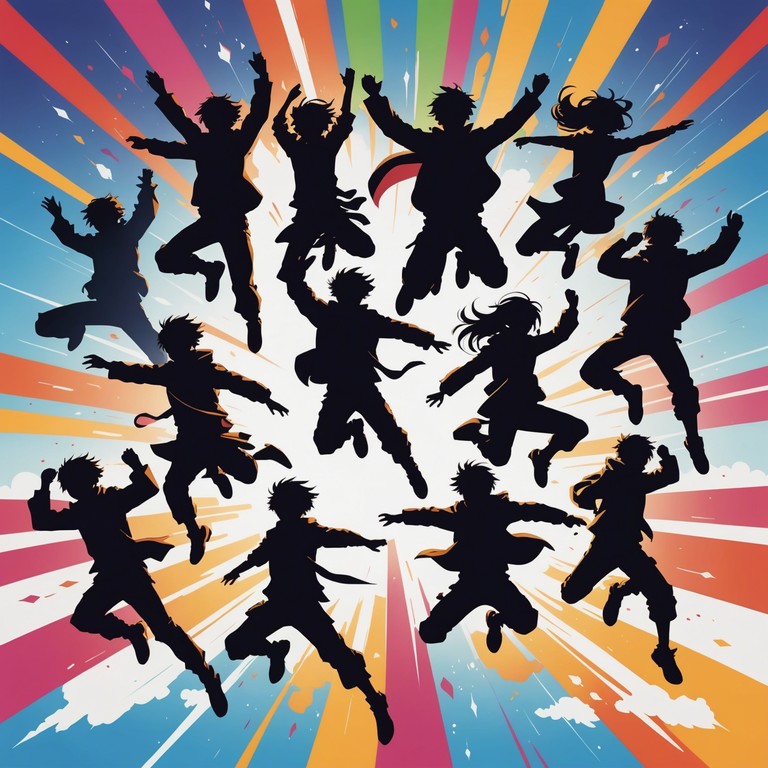Ideal as an energetic opening for an anime, this track features spirited guitar riffs combined with fast paced rhythms, capturing the adventurous and playful spirit of anime characters as they embark on new and thrilling journeys.