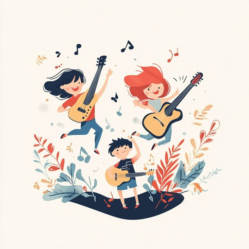 A lively instrumental track blending playful melodies with a punk edge, perfect for children with a rebellious streak. Featuring upbeat rhythms, energetic guitar riffs, and fun sound effects, this piece inspires kids to unleash their playful yet defiant side while having fun.