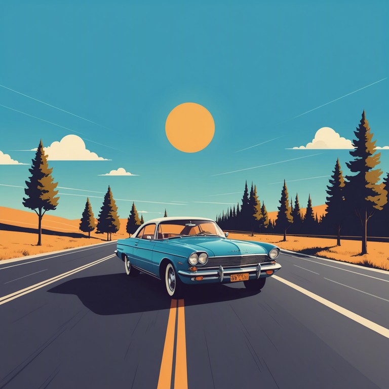 This instrumental track features buoyant, joyous guitar melodies intertwined with classic blues rock elements, creating an atmosphere of a bright sunny day drive with nothing but wide smiles all around. The song progresses through energetic peaks and comforting dips, designed to uplift and energize anyone who listens.