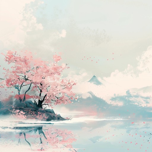 This melodic instrumental j pop piece uses gentle piano, rhythmic beats, and shimmering synths to evoke both nostalgia and hopefulness, inspired by the imagery of cherry blossoms dancing in spring. Perfect for an emotional and dreamlike journey.