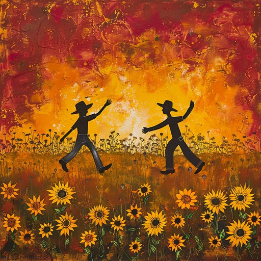 This whimsical instrumental piece captures the playful essence of the brazilian countryside with its charming and lively sertanejo rhythms. It features a harmonious blend of traditional brazilian instruments, creating a light hearted and jubilant atmosphere that evokes scenes of frolicking in sunflower fields and rustic cowboy adventures.