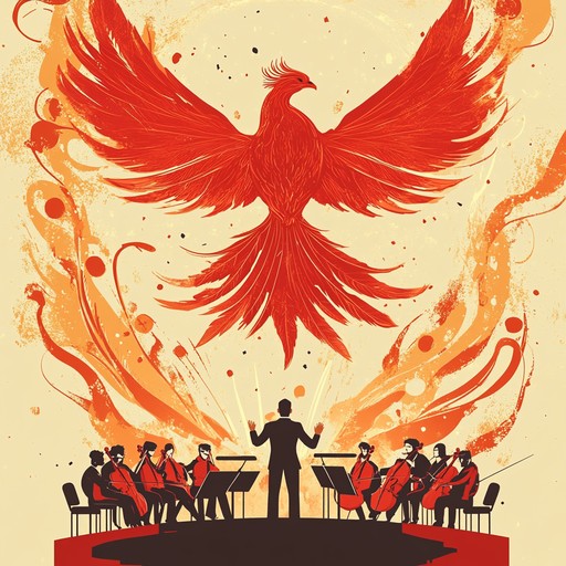 This rousing operatic piece, phoenix's epiphany aria, captures the essence of rebirth and strength. Orchestrated to highlight moments of introspection culminating in a grand, uplifting finale, the composition evokes a powerful journey from darkness to light, making it ideal for celebrating visionary transformation.