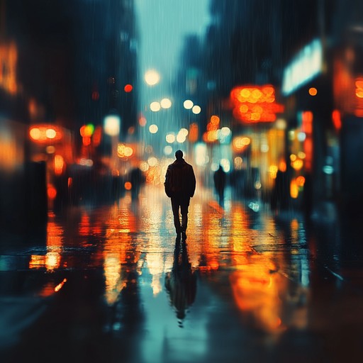 An evocative instrumental piece combining downtempo beats with lush textures, capturing the essence of urban loneliness and the silent stories of the night. The track features layered synths, deep basslines, and ambient sounds that immerse the listener in a contemplative journey through empty streets.