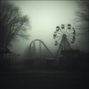 soft, eerie sounds creating unsettling haunted carnival atmosphere