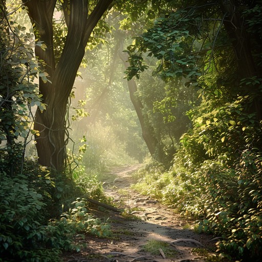 Soft, soothing guitar plucks dance alongside twinkling chimes, creating an enchanting soundscape perfect for a child's bedtime or quiet playtime. Imagine a peaceful walk through an enchanted forest, with every note gently guiding you deeper into a realm of dreams and wonder.