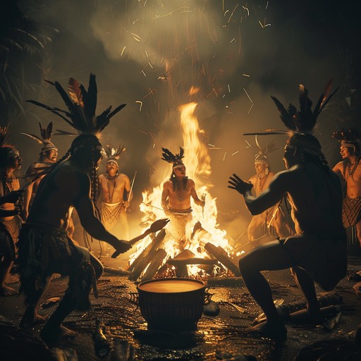 Feel the power of raw tribal energy through relentless drumming and ancient chants. This track delivers an aggressive ethnic battle atmosphere, perfect for evoking primal instincts and a fierce sense of determination.