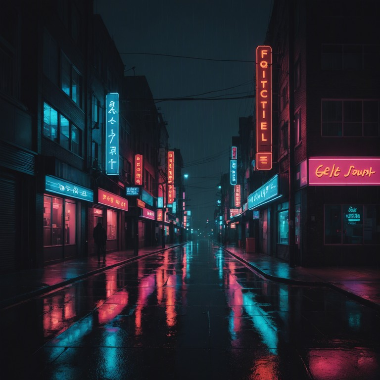 This ballad creates a bridge between a futuristic soundscape and a deep emotional journey, set against the background of a neon lit metropolis. The piece leverages the unique sounds of an electric piano to produce tones that resonate with feelings of nostalgia and forward thinking optimism. The song manages to be both reflective and inspiring, providing a soundtrack for late night contemplations or early morning resolutions in a cyberpunk setting.