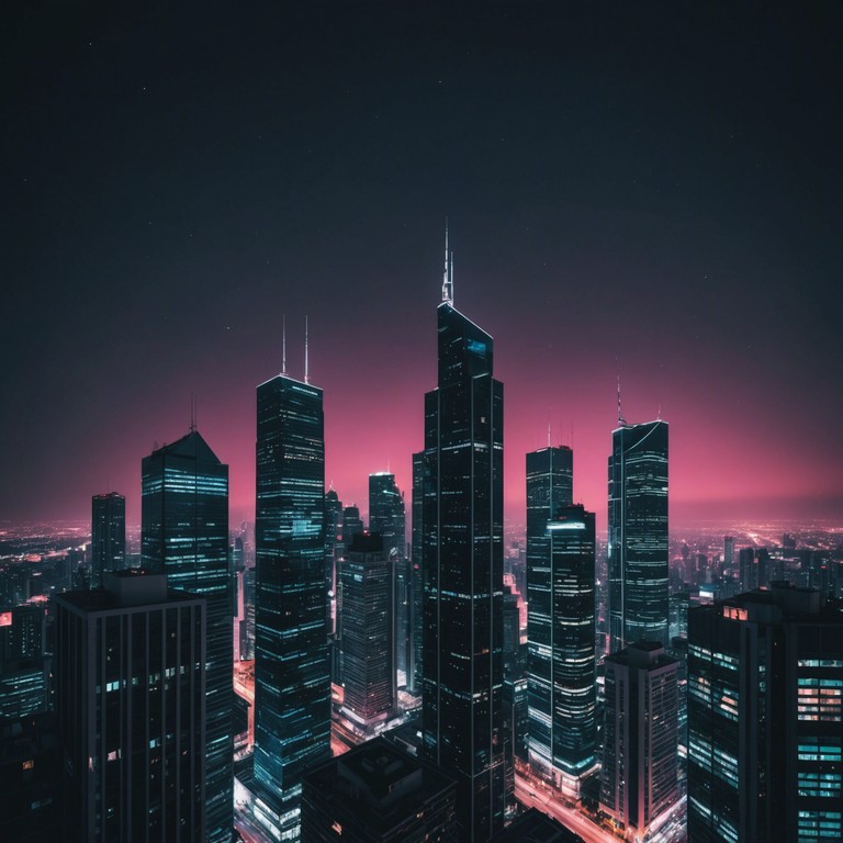 This alternative take intensifies the connection to urban evening energy, focusing more on the repetitive, driving beats that emulate the heartbeat of a city at night. With deeper, resonant bass and the glow of neon lit streets in sound, it invites the audience to lose themselves in the echoes of a cityscape.