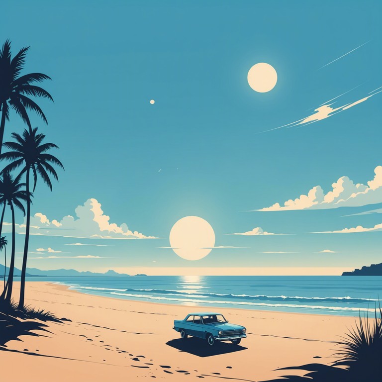 This composition encapsulates the essence of lazy summer afternoons, combining laid back dub rhythms with light, airy instrumental overlays that invite the listener to unwind under the blue skies. The track features melodious lines looped with soothing bass and scintillating synth effects, perfect for a carefree day.