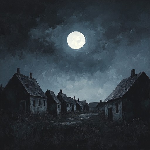 An instrumental folk piece that conjures up images of a desolate village shrouded in darkness. The melody is haunting and menacing, with traditional instruments creating an unsettling atmosphere.