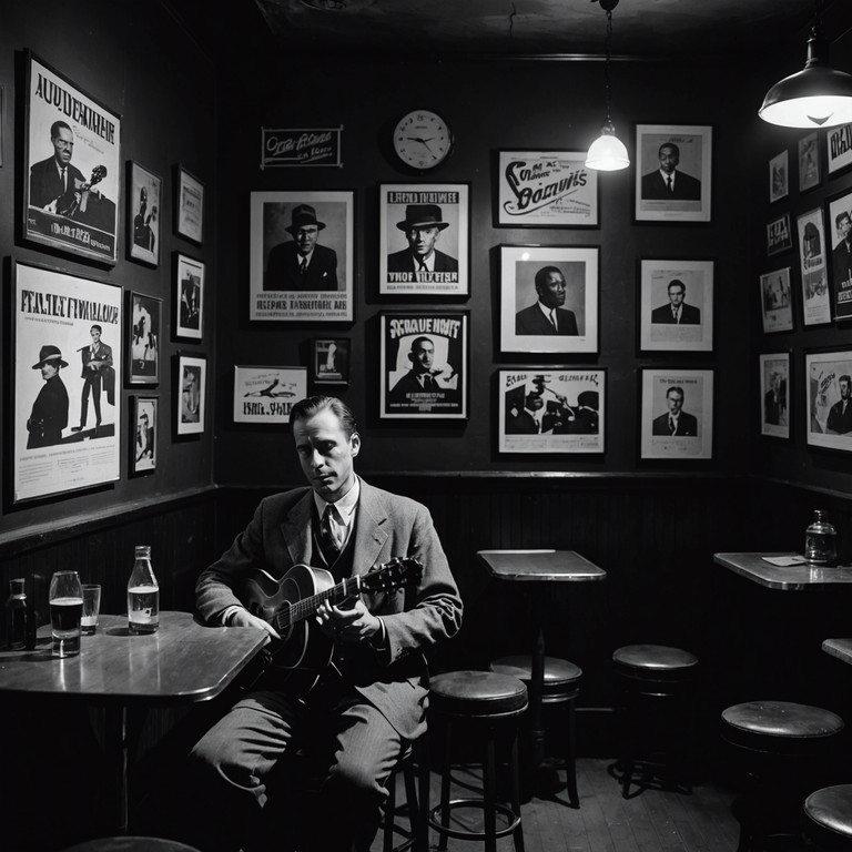 Reviving the old world charm of jazz lounges, the music enfolds in layers of saxophone driven themes that conjure imagery of past affairs and introspective evenings. Simultaneously comforting and sorrowful, the arrangement serves as a musical bridge connecting the listener with a world both familiar and enchantingly mysterious.