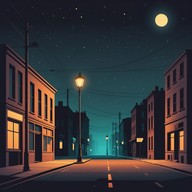 hushed synths echo through deserted lanes
