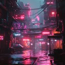 alien sounds collide in dystopian neon lit landscapes.