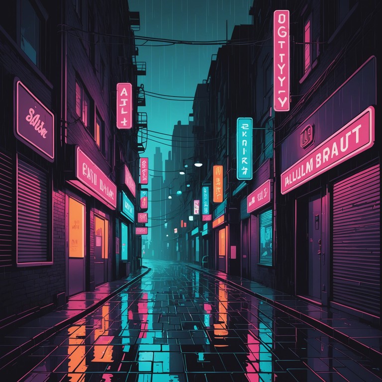 Envision a sprawling cityscape at night, pulsing with neon signs and endless rain. The score intensifies as the protagonist navigates through dark alleys, uncovering secrets that could alter the course of the city's destiny.