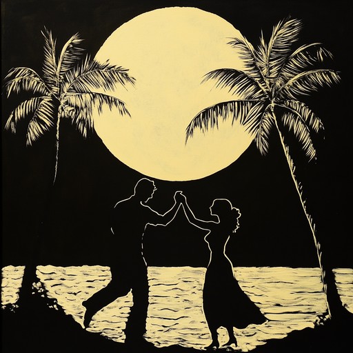 A smooth and sultry instrumental calypso track that transports listeners to warm caribbean nights, where gentle ocean breezes and rhythmic waves set the stage for romance. The melody weaves together traditional steel drums with soft percussion, creating an intimate atmosphere perfect for dancing under the stars.