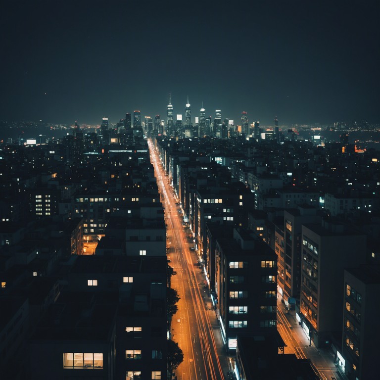 This track paints the vivid scene of bustling city life and night time vibrancy using a captivating array of hip hop rhythms contrasted by jazzy undertones. The music follows the pulse of a city that never sleeps, highlighting moments of exhilaration alongside the calm of late night wanderings.