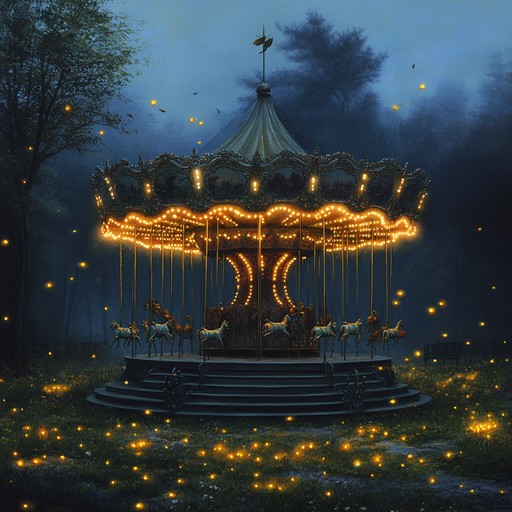 An instrumental lullaby featuring ethereal sounds and haunting music box tones, creating a dreamy and whimsical ambiance for bedtime stories and nocturnal adventures.