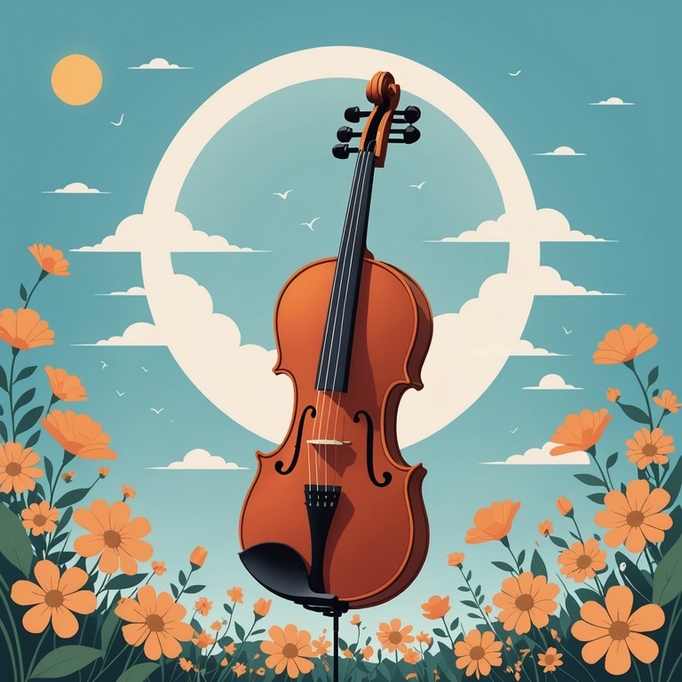 Ideal for background music at a festive gathering, this composition carries the listener through a soundscape that mimics the blossom filled joy and exuberance of spring with a classical twist.